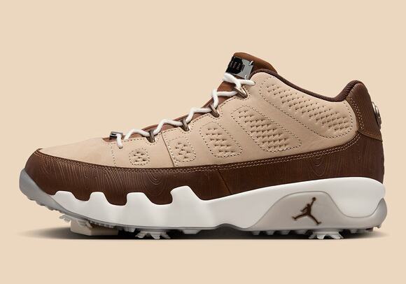 Jordan Other - Jordan-Air Jordan 9 Retro Low Golf 'Happy Life Wood Woodgrain" size 11.5